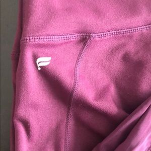 Fabletics Maroon leggings